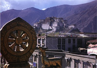 Blick auf Lhasa